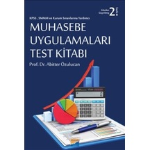 Muhasebe Uygulamaları Test Kitabı - Abitter Özulucan - Siyasal Kitabevi