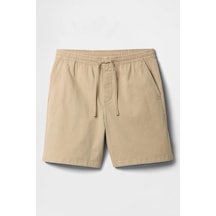 Gap Erkek 7" Essential Pull-on Khaki Bej Şort-14655
