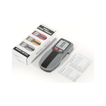 Xuweiwei Gri Çok Fonksiyonlu El Tipi Duvar Metal Dedektörü Çivi Bulucu Ahşap Algılama Canlı Kablo Derinlik Ölçüm Ac Modu Pil Güçlü