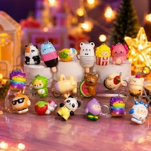 14 Adet Vıp New Squishy Sukuşi Full Mini Set Yılbaşı Hediyeleri Farklı Model Sukuşi Noel Hediyesi