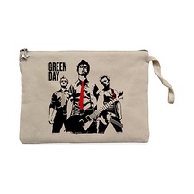 Green Day Group and Bomb Krem Clutch Cüzdan / El Çantası Krem