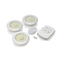 Kablosuz Uzaktan Kumandalı 3lü Led Lamba Seti Diğer