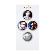 Stray Kids Karma Albüm Karma Versiyonu Lee Know 3'lü Metal Rozet Seti 58mm İğneli Buton Çanta Yaka Rozeti Çok Renkli 43197175