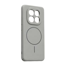 Xiaomi Redmi Note 15 Pro 4g Mika Pc Magsafe Kapak - Gri Evimdeyokyok