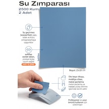 Starcke 2500 Kum Su Zımparası 23x28 Cm 2 Adet Islak Ve Kuru Oto Boya Rötuş Kağıdı