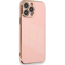Apple İphone 15 Pro Kılıf Volet Silikon - Pembe Çok Renkli