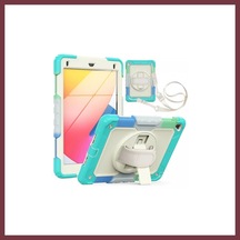 Storeşahin Apple Apple Uyumlu iPad 5 Air 9.7 Kılıf Tablet Rainbow Kapak - Turkuaz Shn0720