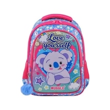 Okul Çantası Cute Koala Mavi Mu-8744 Çok Renkli