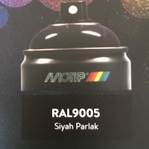Motip Carat 400 ML Ral 9005 Parlak Siyah Akrilik Sprey Boya Motip Carat 400 ML Ral 9005 Parlak Siyah Akrilik Sprey Boya