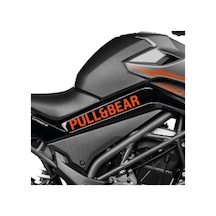 Cfmoto 250 Nk Pull&bear Orta Şase Tasarım Motosiklet Sticker Etiket Modeli Turuncu