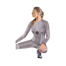 Miofit Kadın Running Power Fit Uzun Kollu Dikişsiz Spor Tişört Pembe