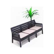 Lara 3'lü Koltuk Balkon&teras Bahçe Koltuk / Antrasit