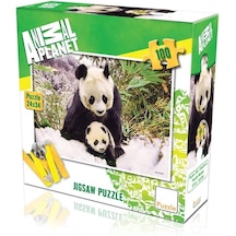 Hayal Sepeti Puzzle Panda 100 Parça 24x34cm