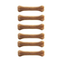Nanbell 12cm Köpek Çiğneme Kemiği Naturel 6 Lı