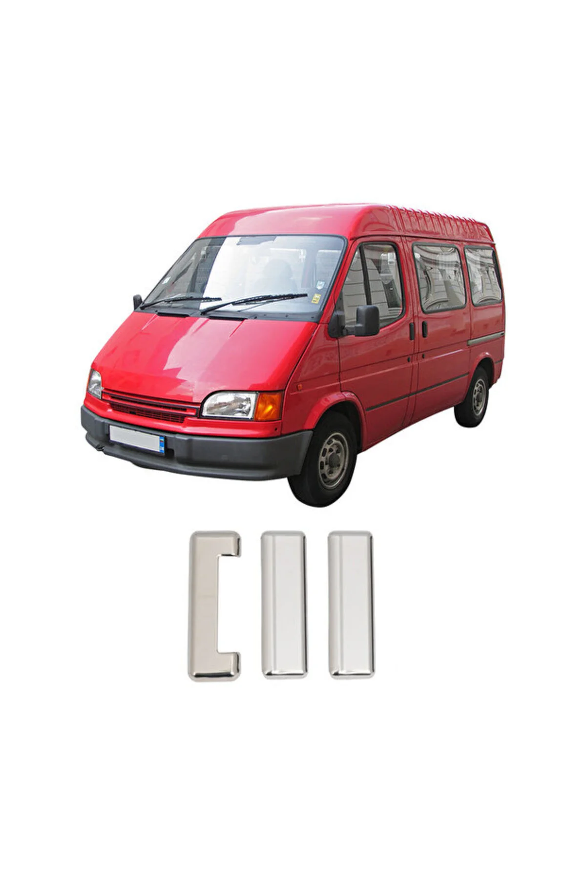 Ford Transit 1998 2003 Krom Paslanmaz Çelik Kapı Kolu