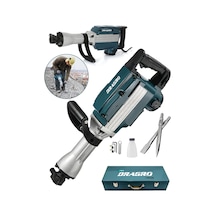 Dragro DRG-16KG Profesyonel 16 KG 70 Joule 65 MM S Büyük Tip Kırıcı Delici Sivri Ve Yassı Keski + Çanta