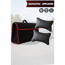 Daihatsu Applause Uyumlu Koltuk Yastığı Bagaj Çantası Siyah Renk Lüks Model
