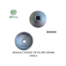 Özf0123 Filtre Sökme Aparatı Reno Renault Küçük Döküm 6 Köşe 65.5 Mm