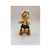 Amigurumi Sarı Ördek El Yapımı Örgü Oyuncak Tığ İşi Sevimli Bebek Hediyesi 28cm Sarı