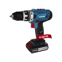 Proter PST 418 SL 18V 2 Ah Li-ion Çift Akülü Matkap Vidalama