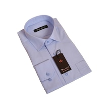 Dicotto Mavi Rahat Kesim Cepli Uzun Kol Regular Fit Erkek Gömlek - 150-5 001