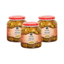 Zeykur Zeytinleri İri Izgara Yeşil Zeytin 3 x 900 G