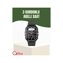 Şık Ve Hafif Akıllı Saat Spor Ve Günlük Kullanım Çok Renkli