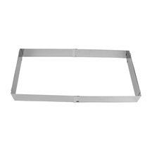 Ayrex Porland Cosa Kare Ayarlanabilir Kek Halkası 20cm-38 Diğer