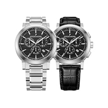 Jacques Philippe Jpqgc171316xs Erkek Kol Saati Ve Yedek Kordon Gri