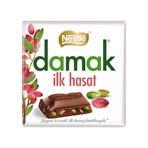 Nestle Damak İlk Hasat Antep Fıstıklı Sütlü Çikolata 60 G - 7 Adet Tarı