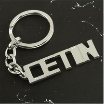 Çetin - 383 - - Nazblsmm - İsimli Anahtarlık Çok Renkli
