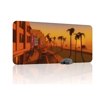 Gta Vice City Kaymaz Dikişli Kauçuk Oyuncu Mousepad V5 - 90x40 Xxl Gaming Mouse Pad Fare Altlığı