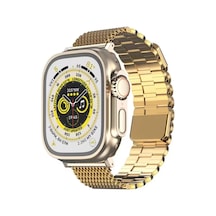 Newface Apple Watch Uyumlu 42mm Ascend Metal Kordon - Gold - Özel Seri 8683140684099