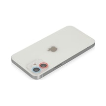 İphone 12 Mini Renkli Kamera Lens Koruma Cam - Pembe-mavi