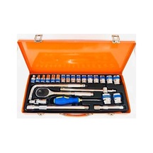 Hubrendy Kargo 25 Parça 1/2 Lokma Seti Chrome Vanadium Parlak