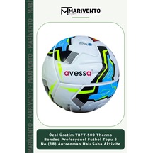 Özel Üretim Tbft-500 Thermo Bonded Profesyonel Futbol Topu 5 No 18 Antrenman Halı Saha Aktivite Çok Renkli