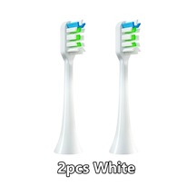 2beyaz-yedek Diş Fırçası Kafaları Soocas X3 X3u X5 Sonic Elektrikli Diş Fırçası Memesi Kafaları Dupont Akıllı Fırça Kaf
