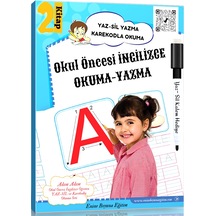 Okul Öncesi İngilizce Okuma-Yazma Eğitim Seti (2 Kitap)