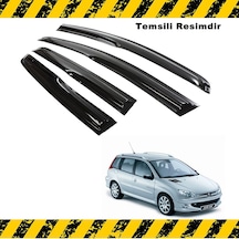 Peugeot 206 Mügen Cam Rüzgarlığı Sw 1998-2012 Arası 4 Lü N11.7845