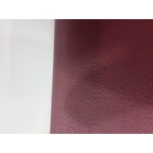 Deri Kumaş Eteklik Elbiselik Acık Bordo