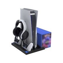 Ipega Pg P5013B Ps 5 Dualsense Şarj Istasyonu Ve Kulaklık Stan