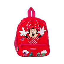 Minnie Mouse Çocuk Sırt Çantası - Disney Lisanslı Kreş Ve Anaokulu Çantası - 7 Litre - Kırmızı -çok Renkli