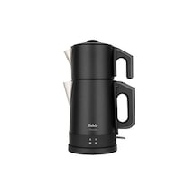 Fakir Chainox 1800 W Çelik Demlikli Antrasit Çay Makinesi