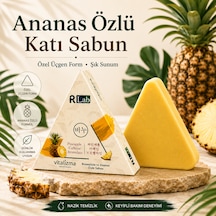 Ananas Özlü Sabun - Sıkılaştırıcı & Selülit Karşıtı Bakım, Bromelain Ve Kafein Etkili 100g