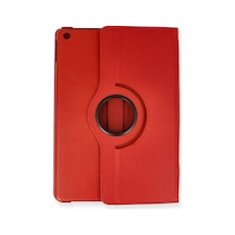 Apple iPad Pro 11 2024 Kılıf 360 Tablet Deri Kılıf - Kırmızı İtdark3697
