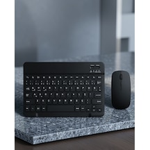 Kablosuz Klavye Mouse Seti Sessiz Tuşlar Uczzz8031klavye-4 Diğer
