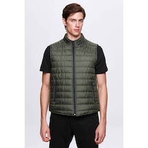 D's Damat Ds Damat Regular Fit Haki Dik Yaka Elyaf Dolgulu Mevsimlik Fermuarlı Yelek Mont 7HF07ORT42611 D's Damat Ds Damat Regular Fit Haki Dik Yaka Elyaf Dolgulu Mevsimlik Fermuarlı Yelek Mont 7HF07ORT42611