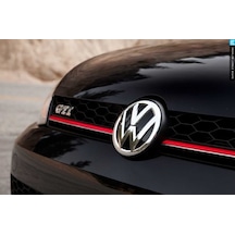 Vw Golf 7 Gti Ön Panjur Izgara Kırmızı Şeritli 2012+