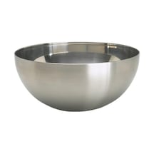 Salata Kasesi "paslanmaz Çelik Kase Blanda Blank" Servis Kasesi 20 Cm Çapında, Yakl. 20,32 Cm Açık Mavi
