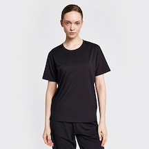 Lescon Kadın Antrenman Kısa Kol T-shirt 26b-2067 Siyah